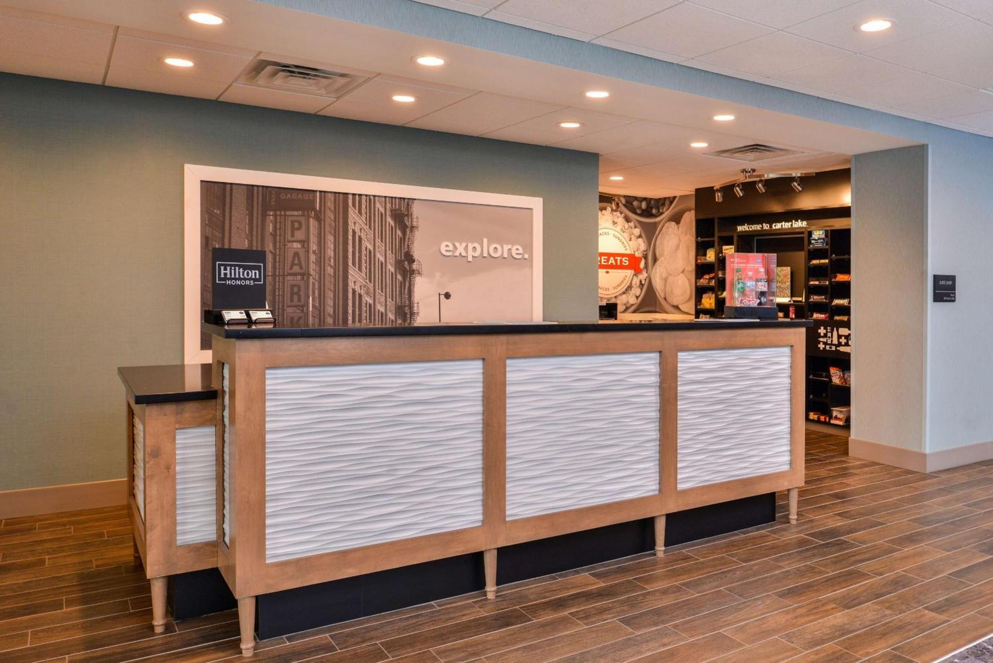 Hampton Inn By Hilton Omaha Airport, Ia Carter Lake Exterior foto